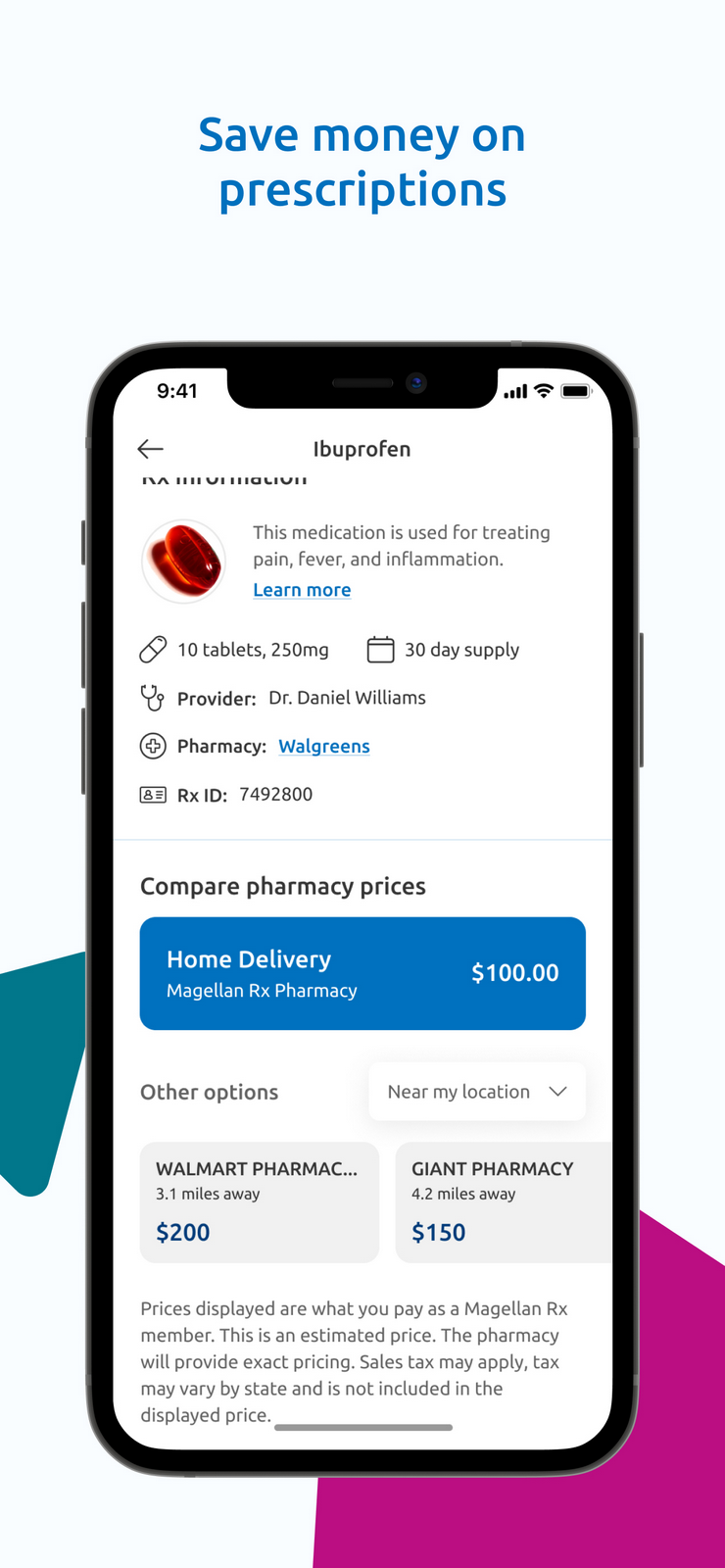 Magellan Rx mobile app: save money on prescriptions